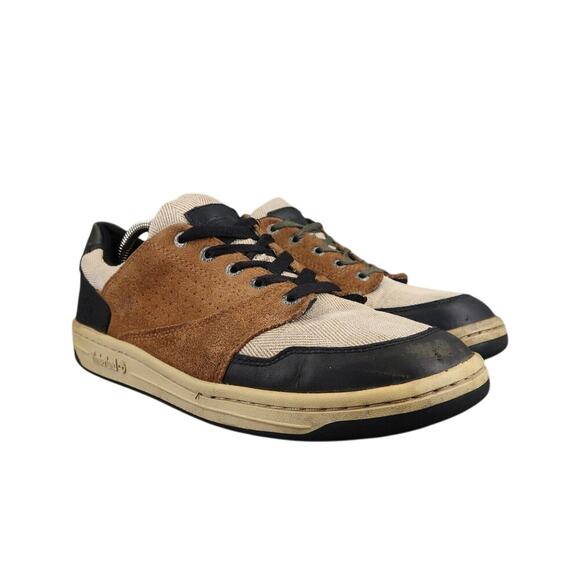 Timberland Shoes Mens 10 Sneakers Casual Oxford Leather Classic Brown Comfort
